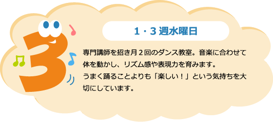 １・３週水曜日